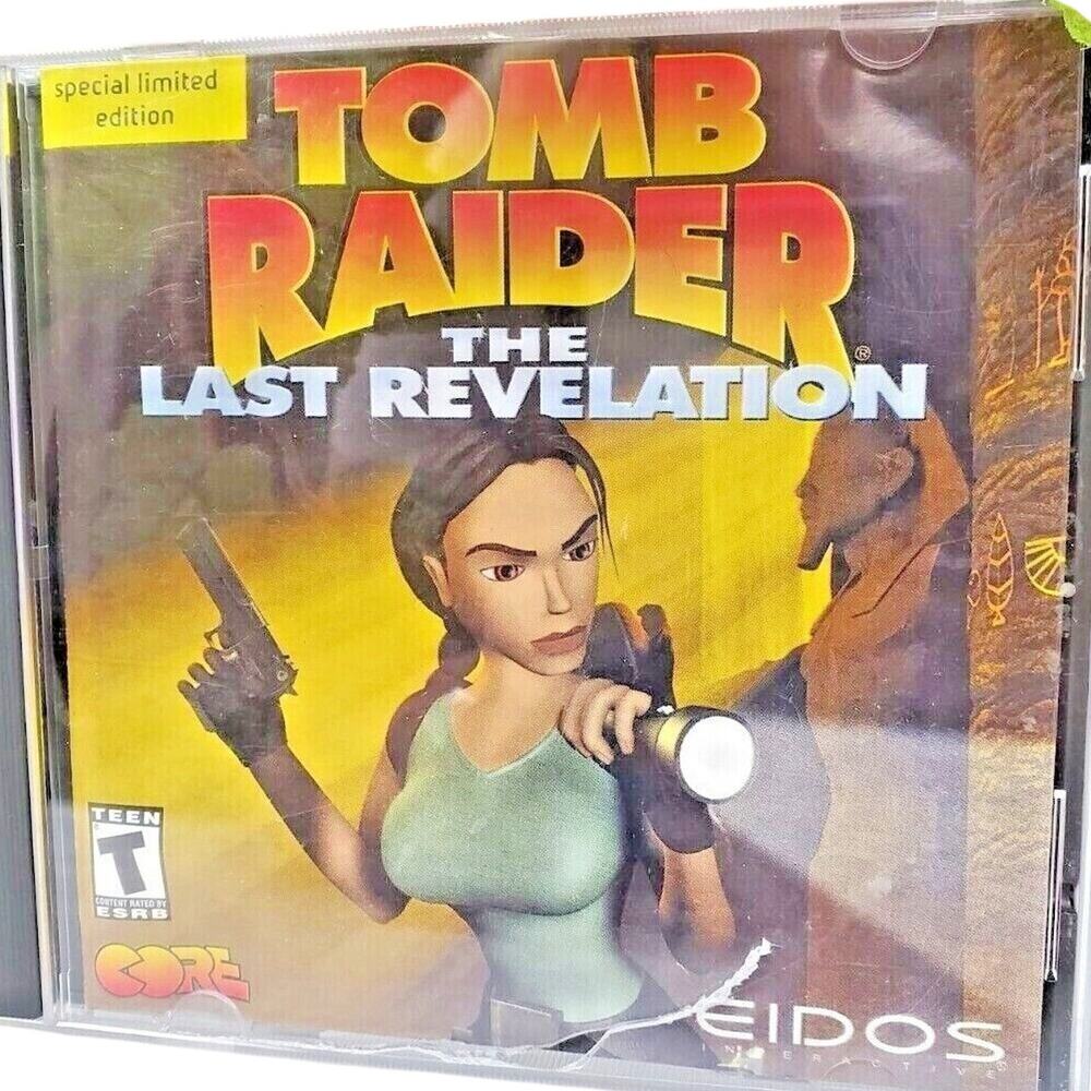 Tomb Raider The Last Revelation Special Limited Edition PC Game Windows Vintage